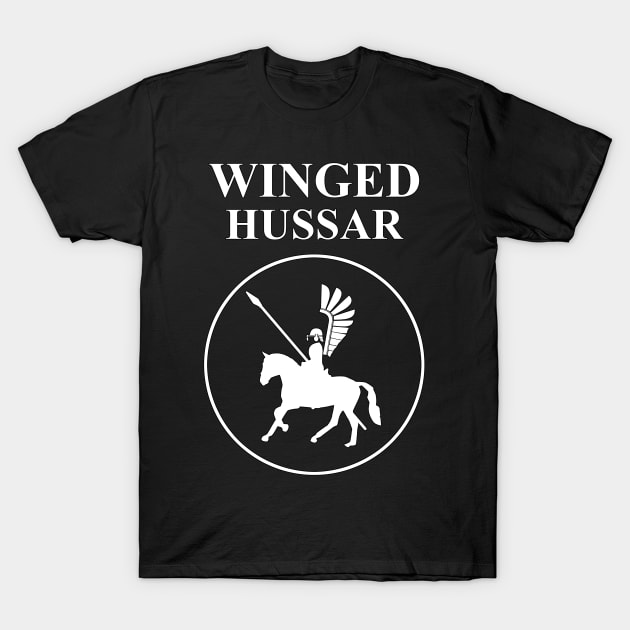 Winged Hussar Elite Cavalry T-Shirt by AgemaApparel